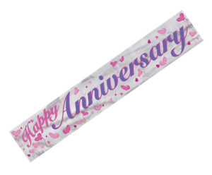 Anniversary: Banner Happy Anniversary