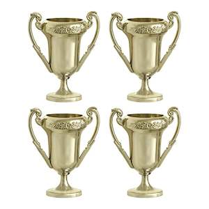 Awards Night Mini Trophies 4pk Gold