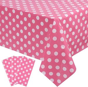 Princess: Table Cover Rectangle - Dots Lovely Pink