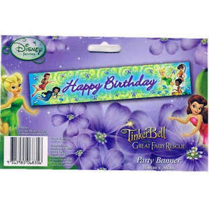 Tinkerbell Party Banner