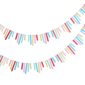 Colourful Fringe Garland - 3m