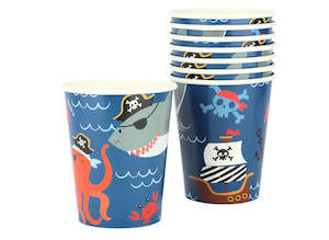 Pirate: Pirate Party Cups - 8pk