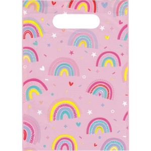 Rainbow Party Loot Bags 8pk