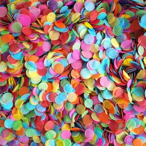 Rainbows: Rainbow Paper Confetti