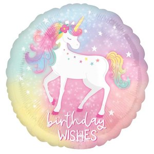 Enchanted Unicorn Foil Balloon