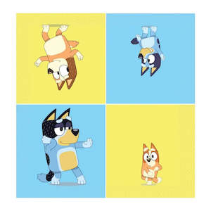 Bluey: Beverage Napkins 16pk - Bluey