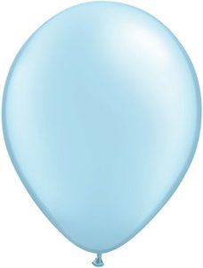 Blue: Balloon Single Pearl Blue