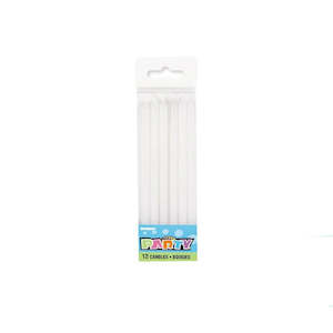 Candles White 12pk