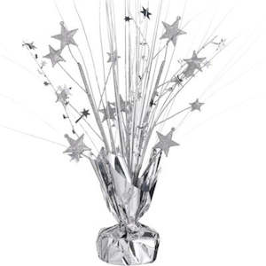 Balloon Weight - Silver Spangle