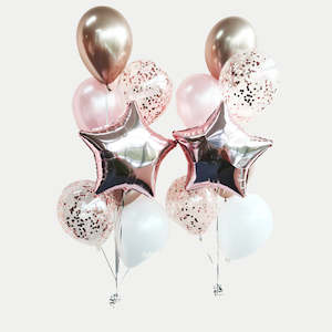 Balloon Bar: Star Confetti Balloon Bunch - Sparkle, Float & Celebrate!