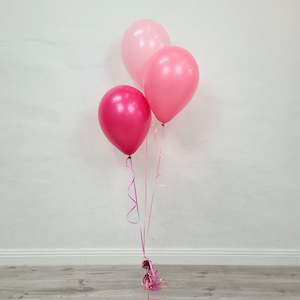 Helium Balloon Sets - Bunch of 3 - CHRISTCHURCH ONLY