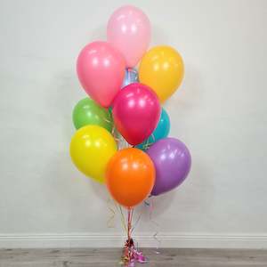 Helium Balloon Sets - Bunch of 10 - CHRISTCHURCH ONLY