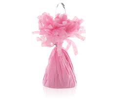 Weights: Balloon Weight - Pink Paper