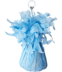 Weights: Balloon Weight - Light Blue Paper