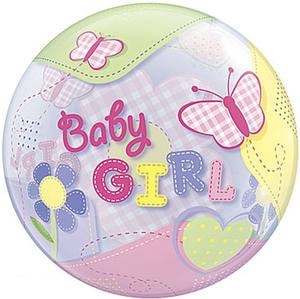 Bubble: Bubble Balloon Baby Girl - Butterflies