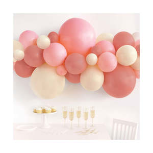 Garlands: Balloon Garland Kit - Glam Double Stuffed - Kit Includes 28 Balloons