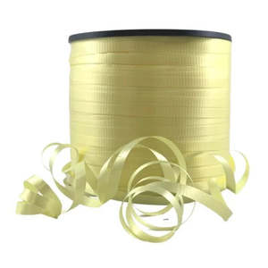 Curling Ribbon Light Yellow, 450M