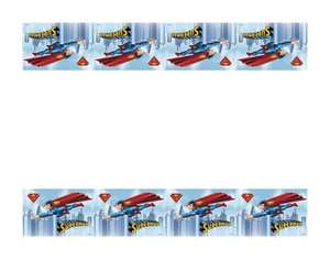 Superman Party Plastic Tablecover