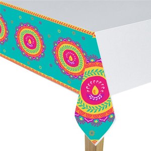 Table Covers: Diwali Plastic Table Cover