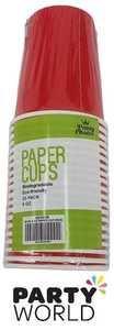 Plastic Paper Cups: Pink Paper Eco-Friendly 9oz Party Cups (20pk)