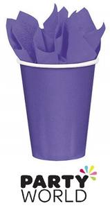 Purple Party Large 12oz Paper Cups (10)