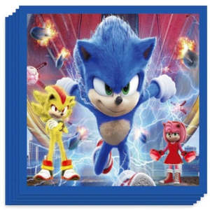 Sonic The Hedgehog Luncheon Napkins 20pk