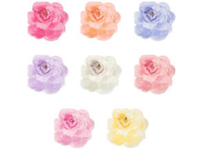 Rose Garden Shaped Napkins 16pk 29x27.5cm