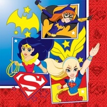 Napkins: Super Hero Girls Luncheon Napkins 16pk