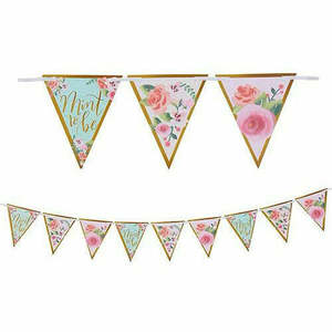 Mint to Be Pennant Banner 24 Pennants 4.5m
