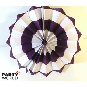 Fans: Turquoise Paper Fan 8inch (21cm)