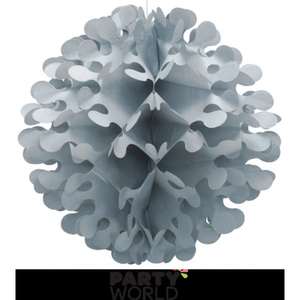 Puff Balls Honeycomb: 30cm Flutter Ball - Lime Green
