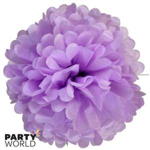 Puff Balls Honeycomb: 25cm Puff Ball - Lavender
