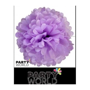 Puff Balls Honeycomb: 16in / 40cm Puff Ball - Red
