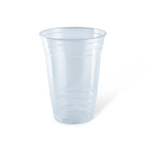 Plastic Paper Cups: Clear Plastic Cups 50pk 432ml