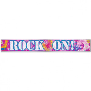 Products: Rock On Party Banner