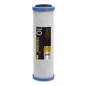 Microlene: Microlene Carbon Block Water Filter with Silver 0.5 Micron (10″ x 2.5″) – SBPAC10