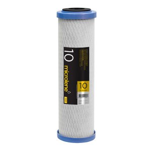 Microlene Carbon Block Water Filter 10 Micron (10″ x 2.5″)  – ACBM10