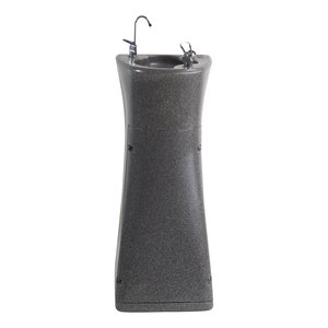 Blizzard/Granite Fountain Free Standing Plumbed In with Bubbler and Glass Filler – RM33GF