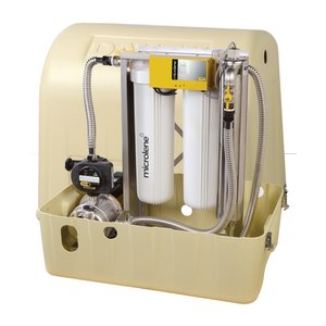 Pump and Water Systems: Aquashield Max HS60-08T Water Pump and 3 Stage UV Water Filtration System