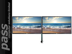 Monitors: Dual (2x) 23" Dell Professional P2319H LED LCDs + Dual Mount!!