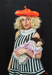 Products: All Dolled Up Luke Hollis, Figurative Artist