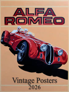 Calendars Diaries: Desk Calendar - 2026 Vintage Posters