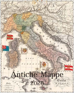 Desk Calendar - 2026 Antiche Mappe