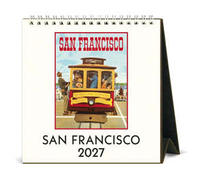 Calendars Diaries: Desk Calendar - San Francisco