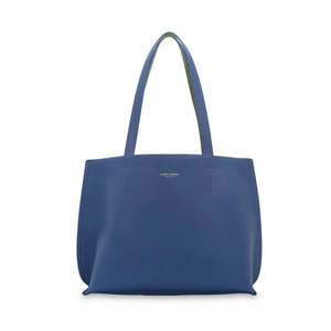 CM - Tote- Tina Tote Bag - Dark Denim w Moss Green