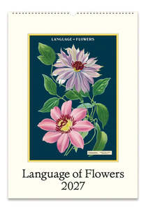 Wall Calendars: Wall Calendar - Language of Flowers