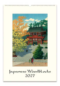 Wall Calendar - Japanese Woodblocks