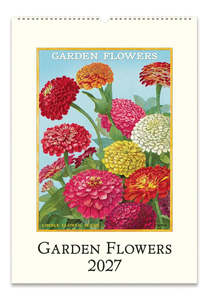 Wall Calendars: Wall Calendar - Garden Flowers