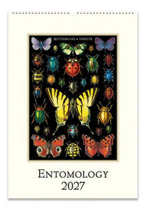 Wall Calendars: Wall Calendar - Entomology