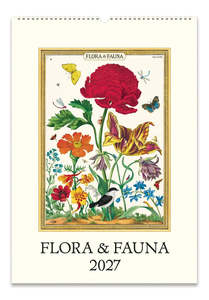 Wall Calendars: Wall Calendar - Flora & Fauna